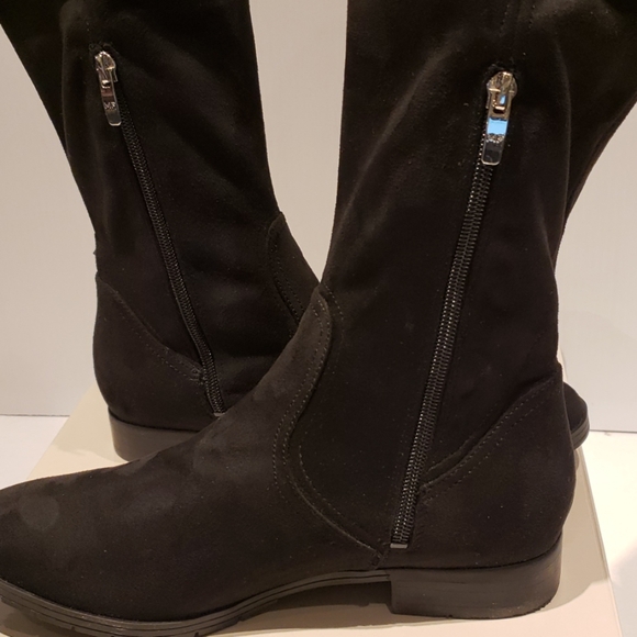 SOLD! Marc Fisher Over the Knee Boots Jet 2 Black - Picture 6 of 7